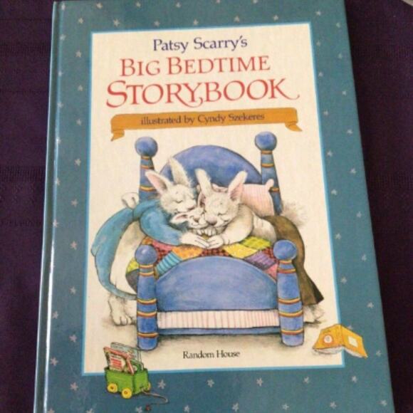 Patsy Scarry's Big Bedtime Storybook Hardcover Patricia M. Scarry 1980 - Picture 4 of 8